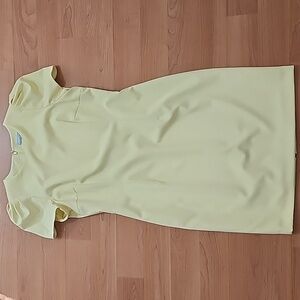 Antonio Melani Short Balloon Sleeve Yellow Dress